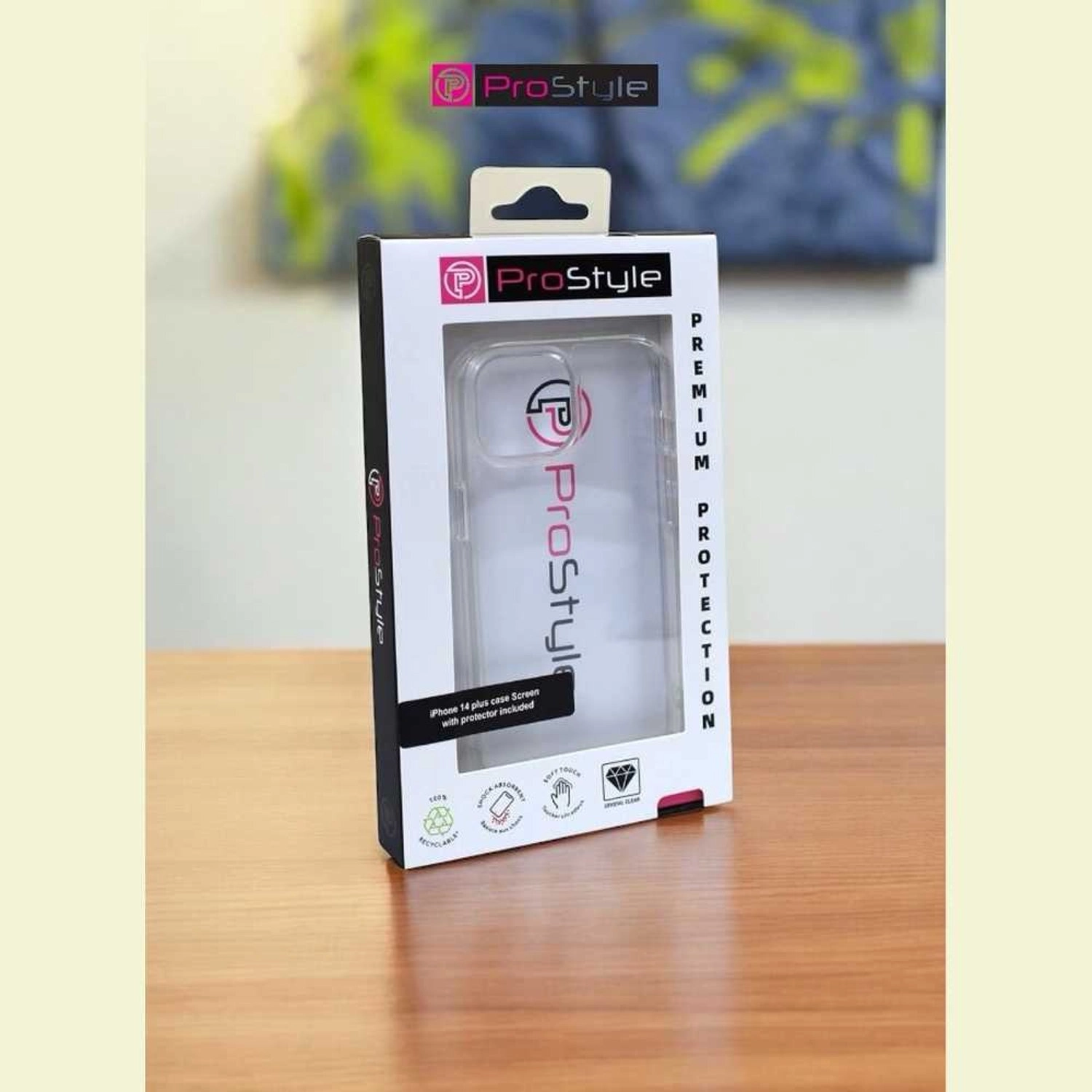 MagSafe Case With Screen Protector Clear for iPhone 14 Plus