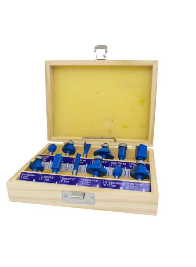 12PCS Router Bit Set - 6mm