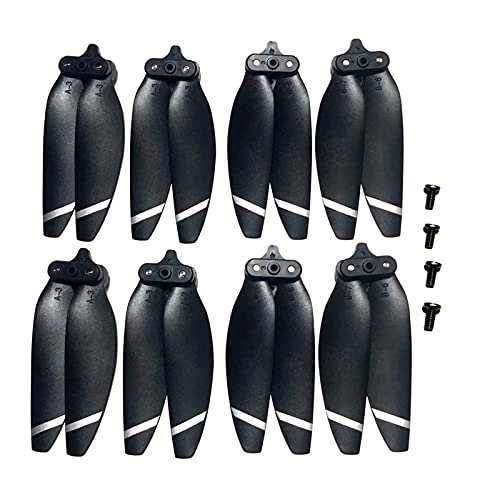 3-Blade Propeller - 8pcs/4pairs 63mm 2.5inch Yellow