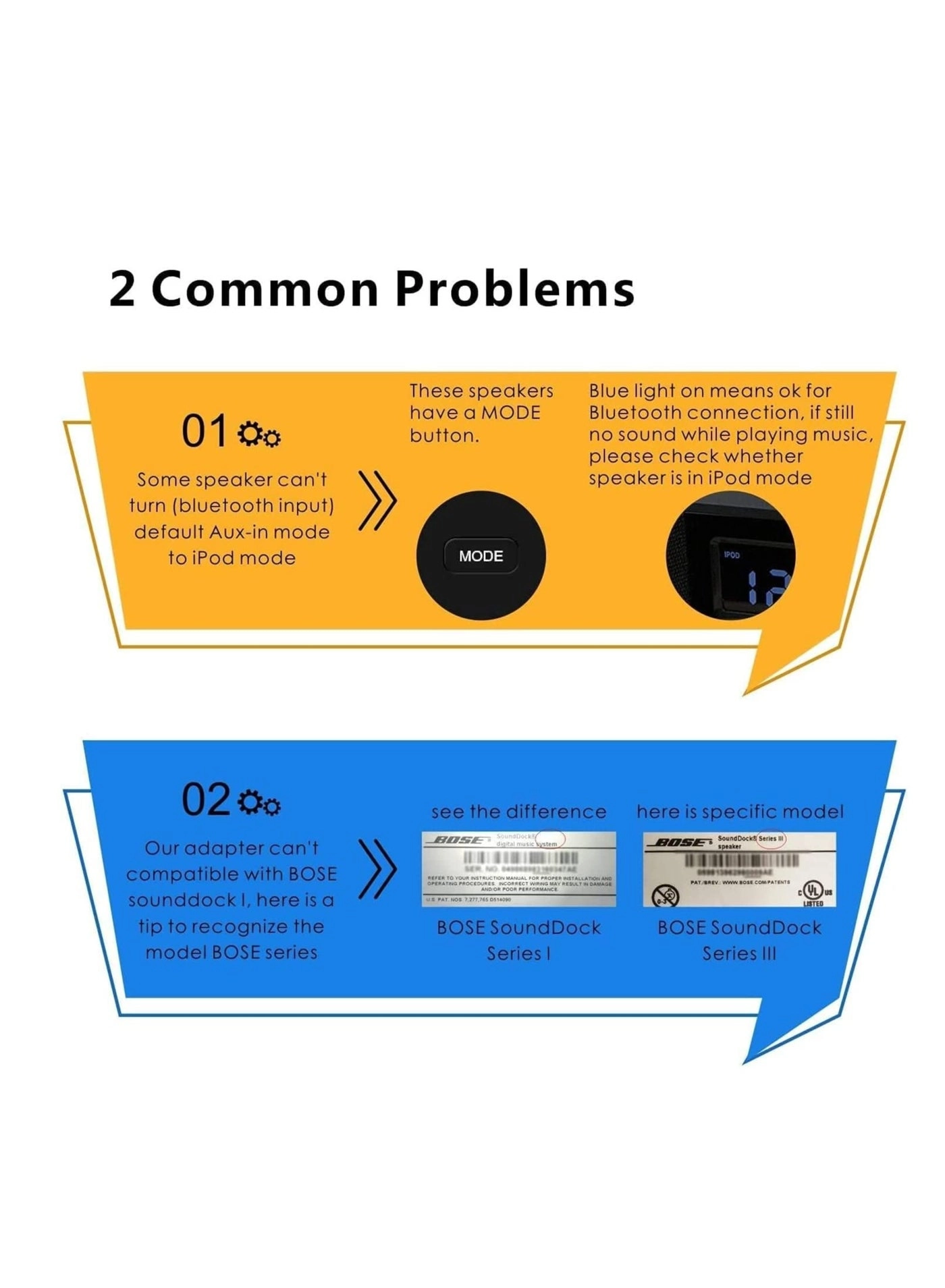 30 Pin Bluetooth Receiver - Bluetooth Compatible 2.0 30-pin docks