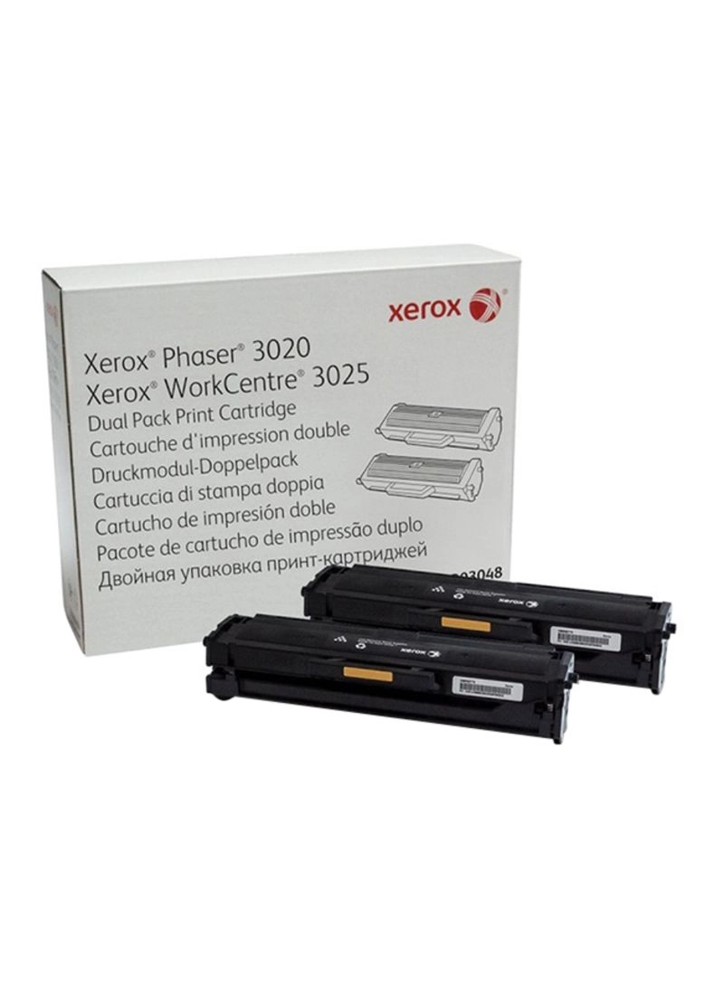 Xerox Printing Cartridge For Phaser 3020/Workcentre 3025 - Dual Capacity Black