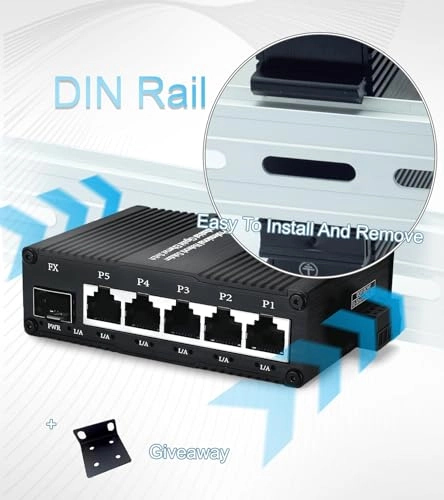 5 port | 5 Gigabit and SFP Slot(NON POE) 5-Ports