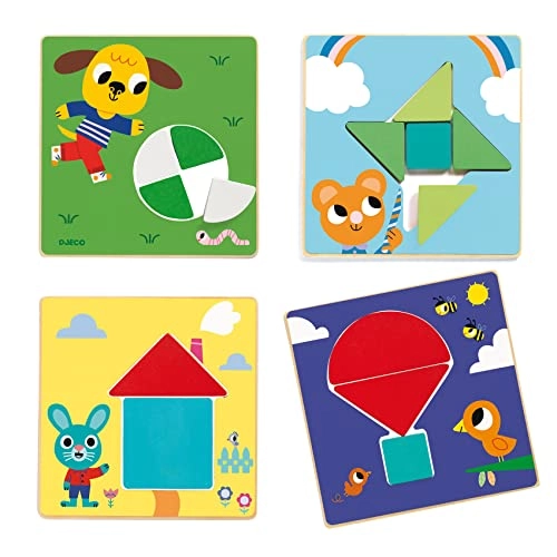 Tangramini - 3+ 12 pieces