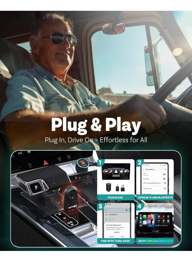 Mini 2025 - Wireless CarPlay Android Auto USB