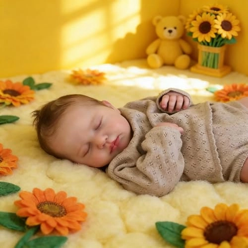 LOULOU Reborn Baby Doll - 20 Inch Vinyl Girl Ages 3+