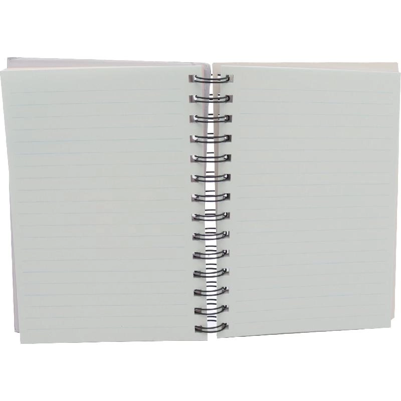 Notebook 19 X 26 cm Spiral - Grid 100 Sheets