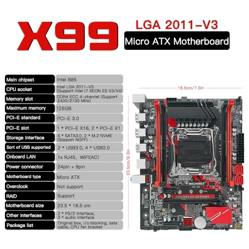 X99 - LGA 2011-V3 ATX DDR4