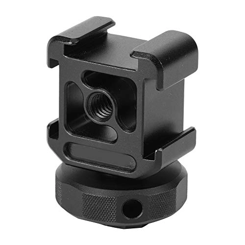 Hot Shoe Adapter Base - Three Heads aluminium alloy