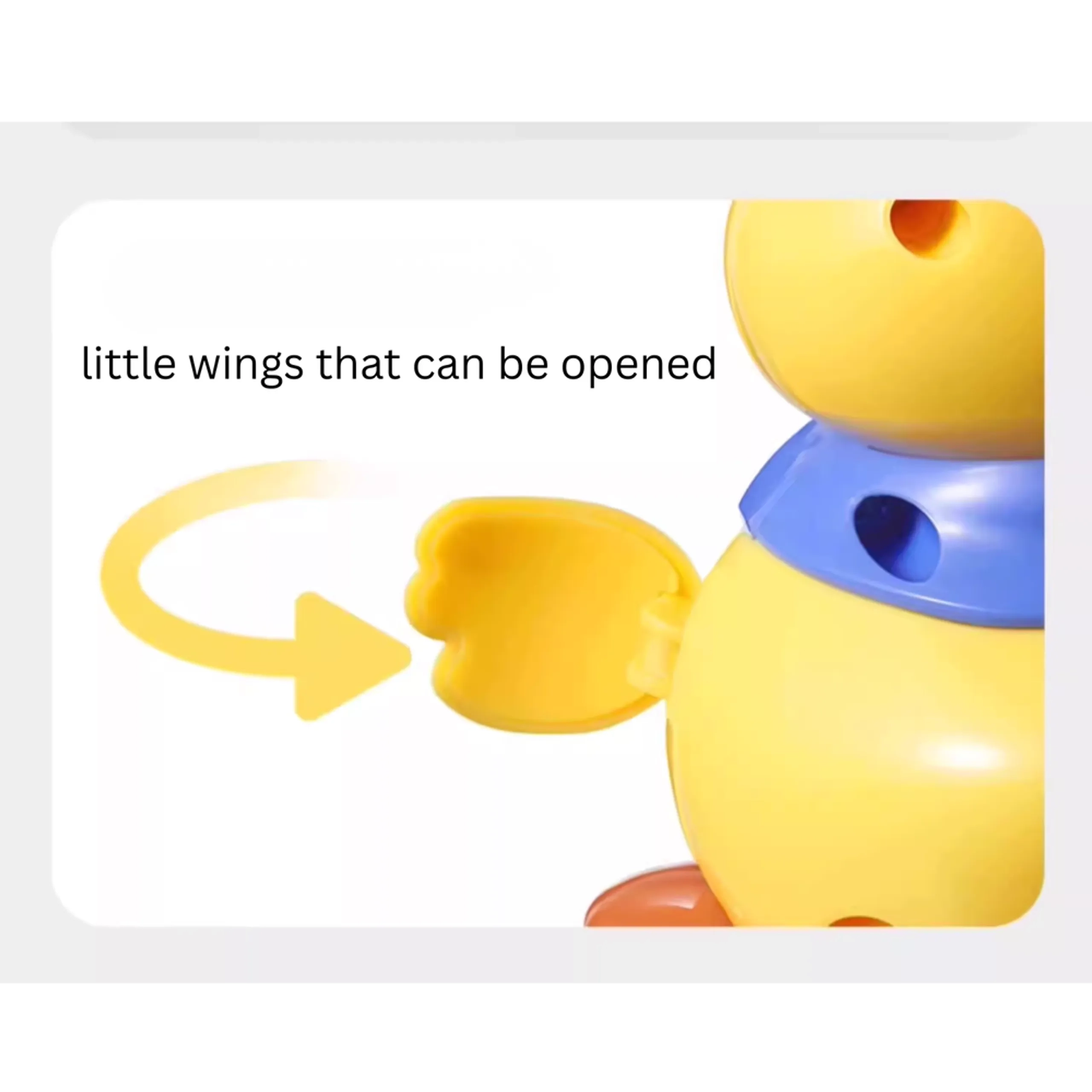 Crawling And Head-Lifting Musical Duck Toy - 12 months