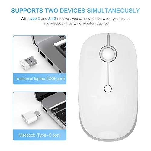 Type C Wireless Mouse - Wireless