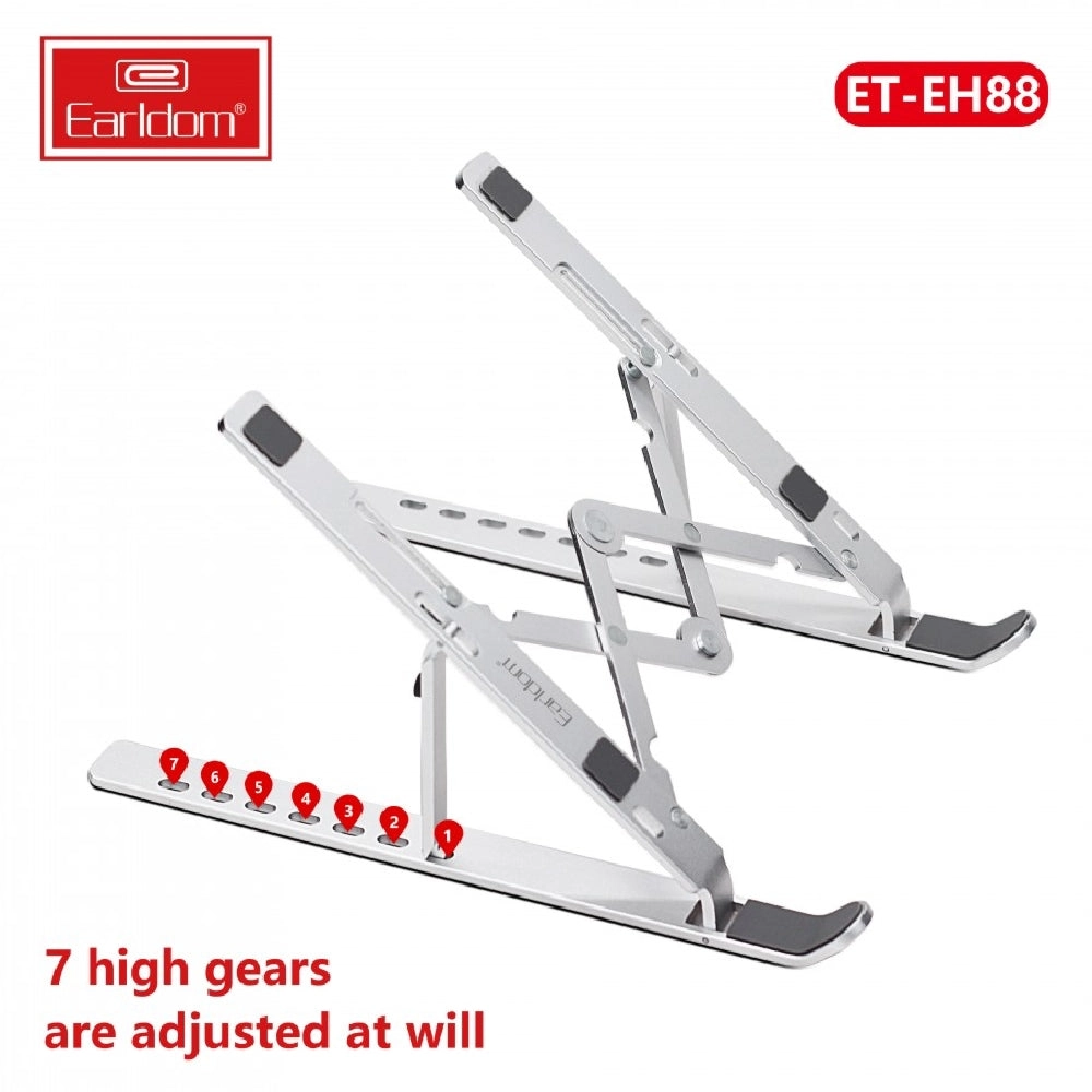 EH88 - Aluminum Laptop Stand Silver