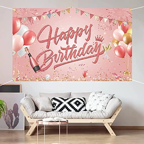 Birthday Backdrop Banner - Birthday