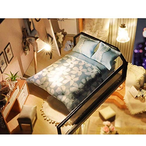 Dollhouse Miniature DIY House Kit - 1:24 Scale