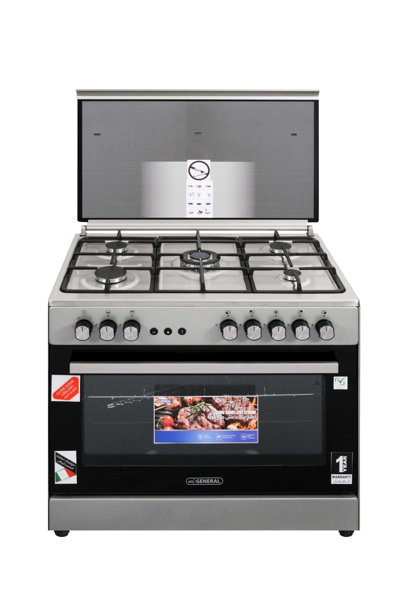 uniGENERAL UG-90GFL5B-IB GAS Cooker