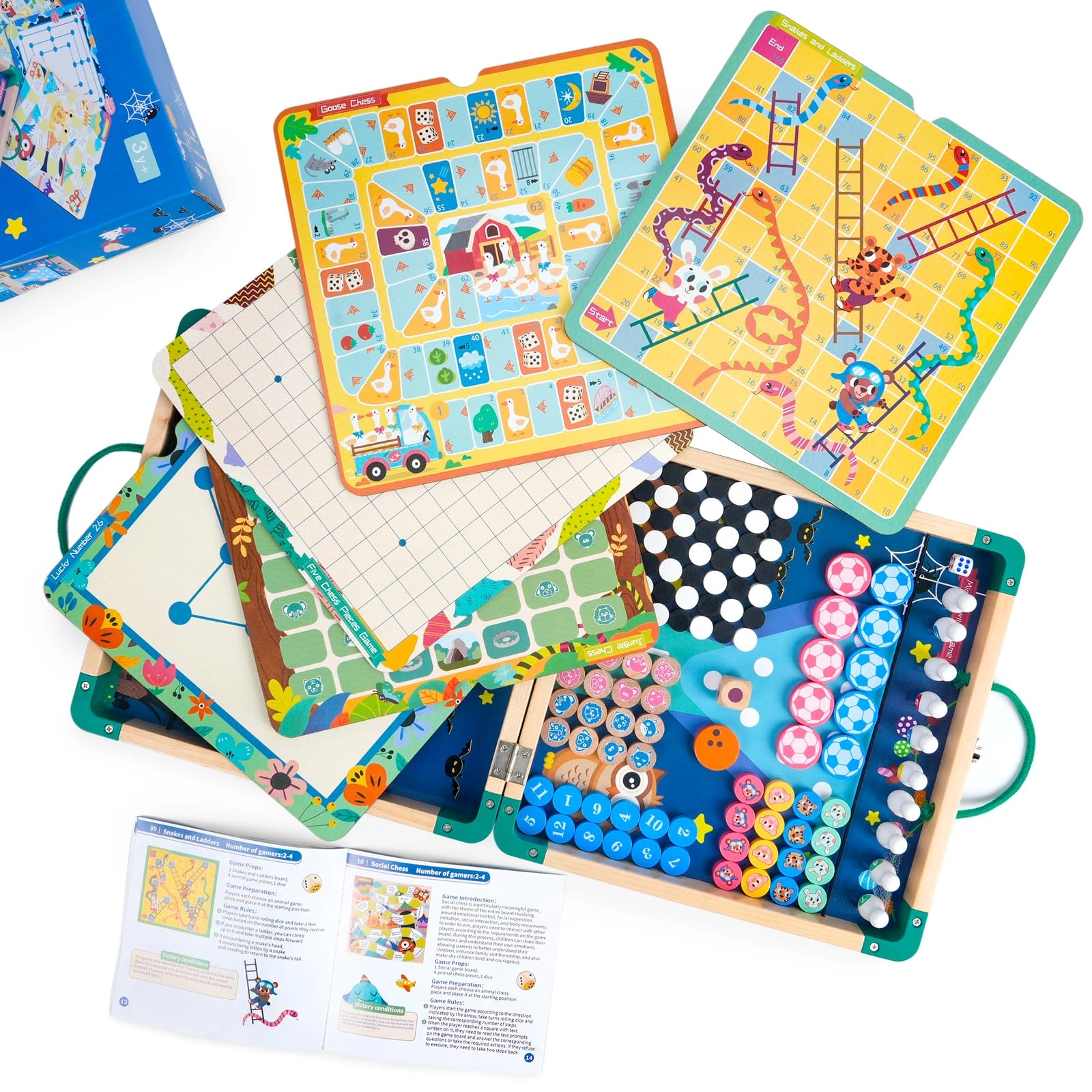 ARCTURINE Portable Kids Game Set - 36 months - 10 years