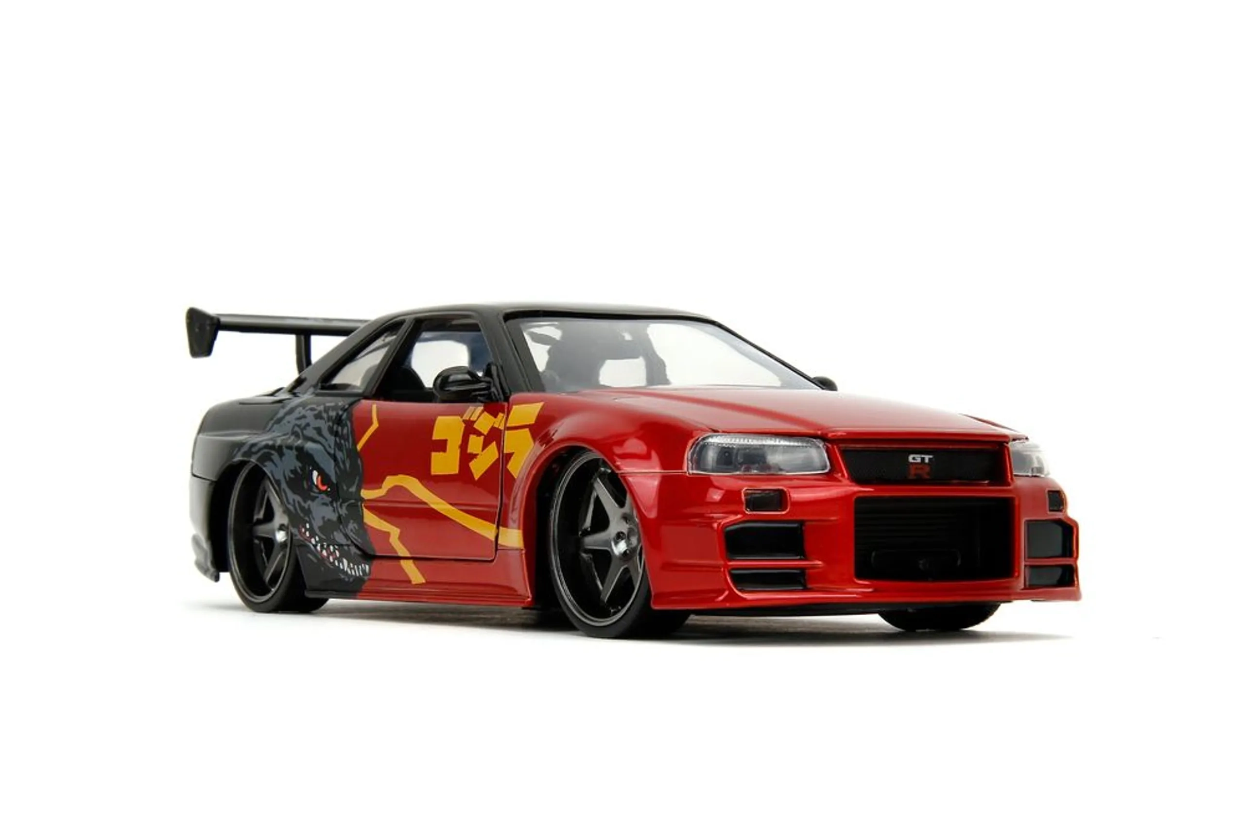 Jada Godzilla 2002 Nissan Skyline GT-R - 1:24
