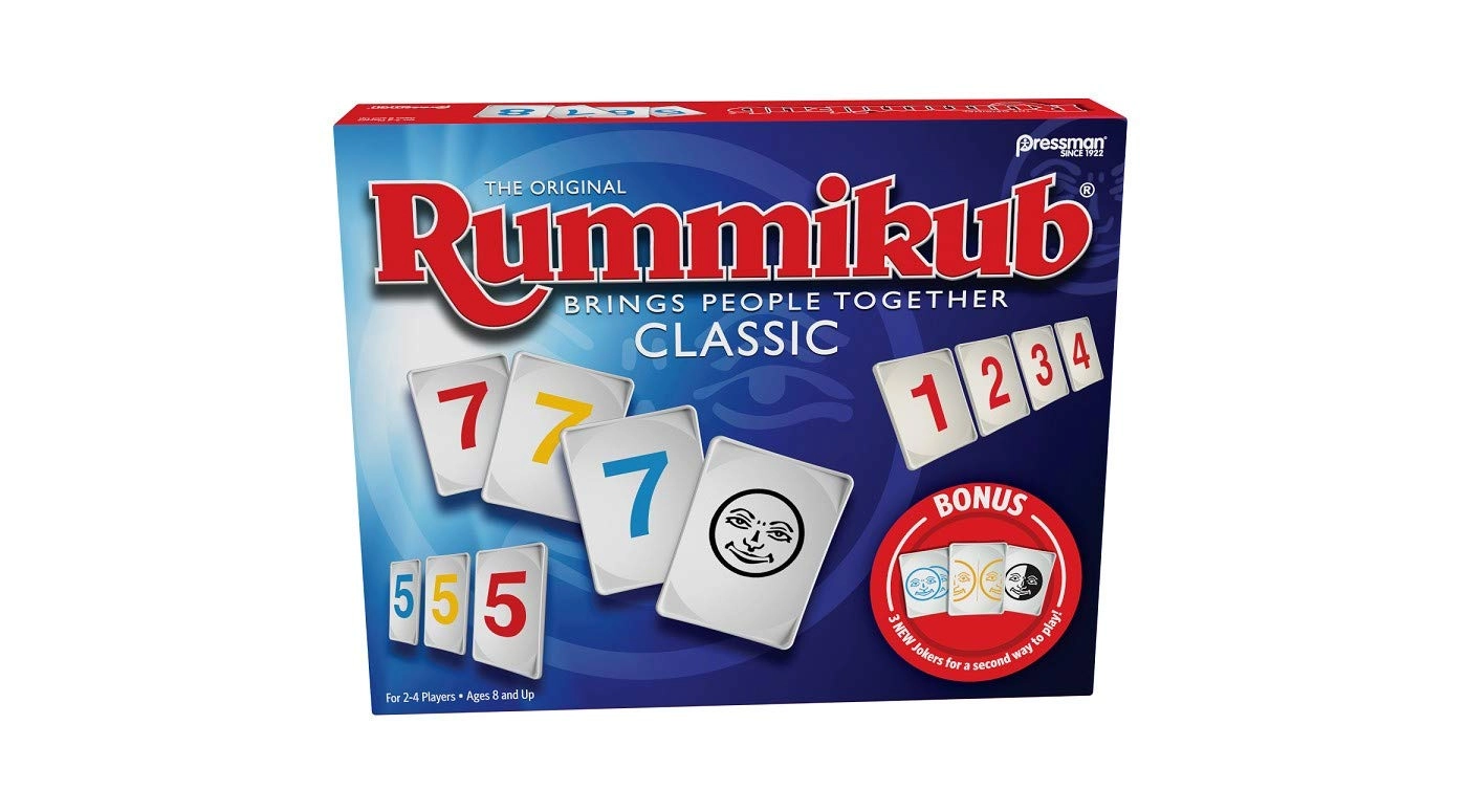 Rummikub: Original Retro Style Large Numbers