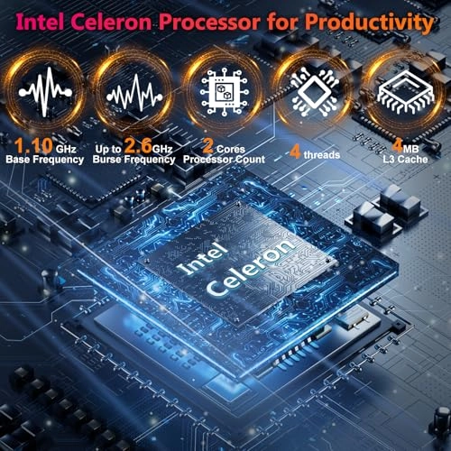 14 Celeron Laptop - 14'' 256GB 8GB Celeron N4000