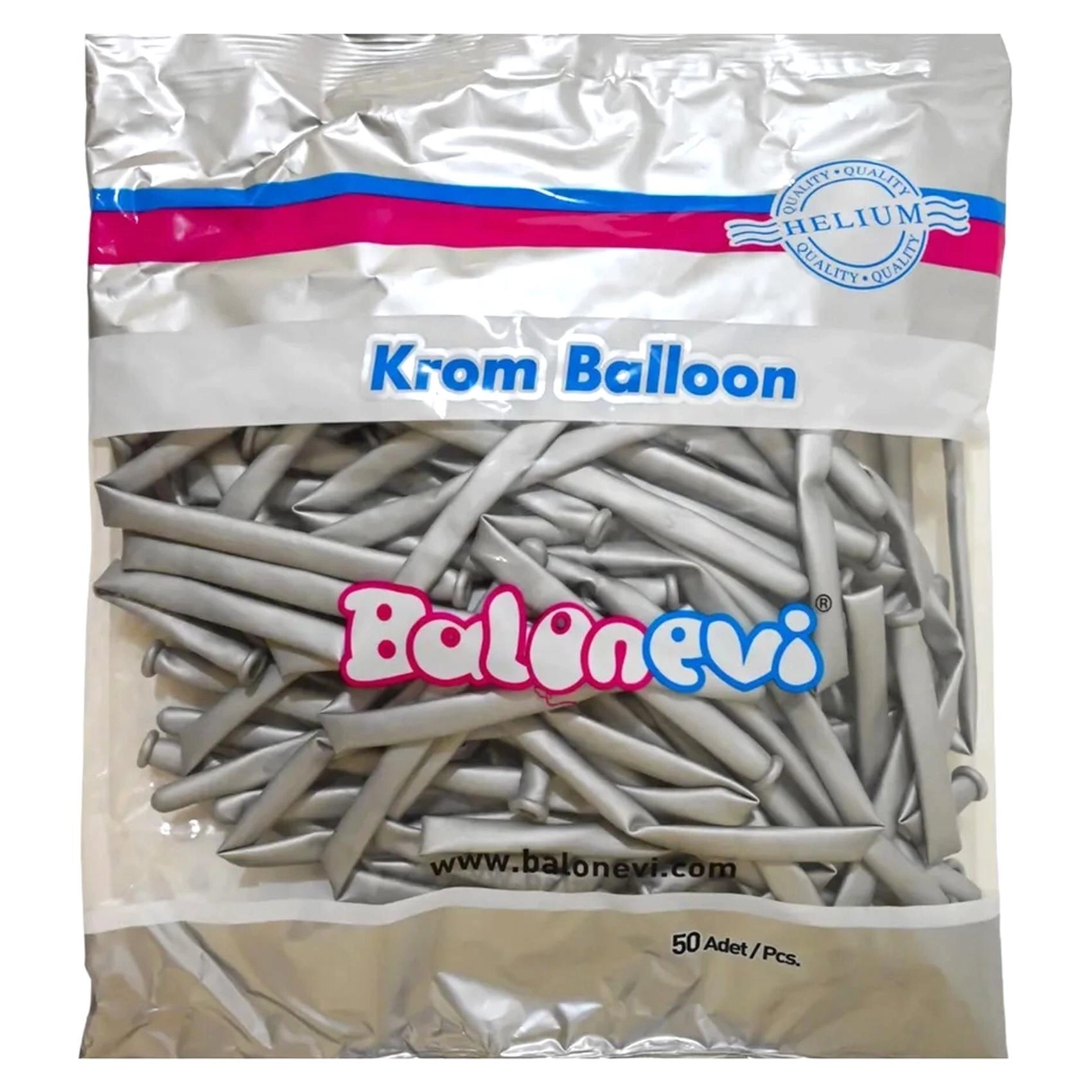 Balonevi Krom Balloons - 50 PCS parties