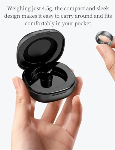 Smart Health Ring - 10 Silver Waterproof