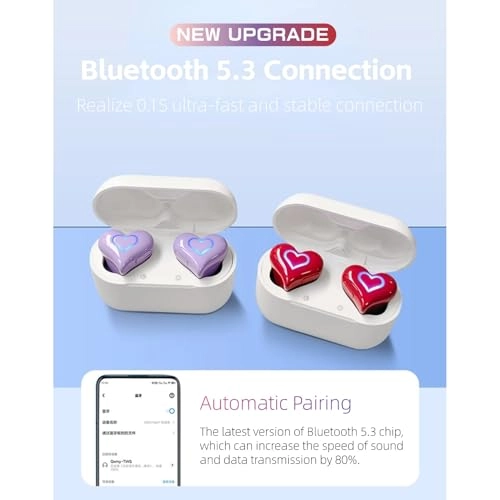 Heart Shaped Wireless Earbud