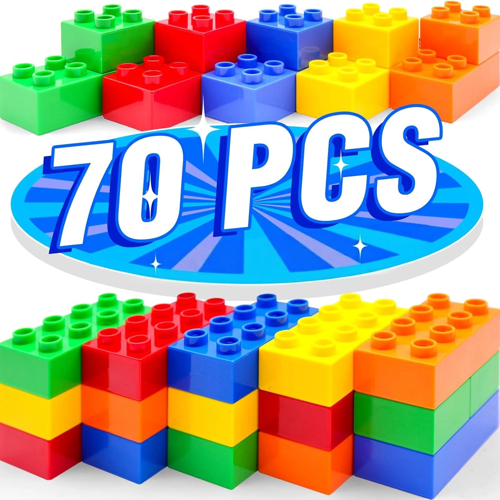 building blocks - 70 pcs