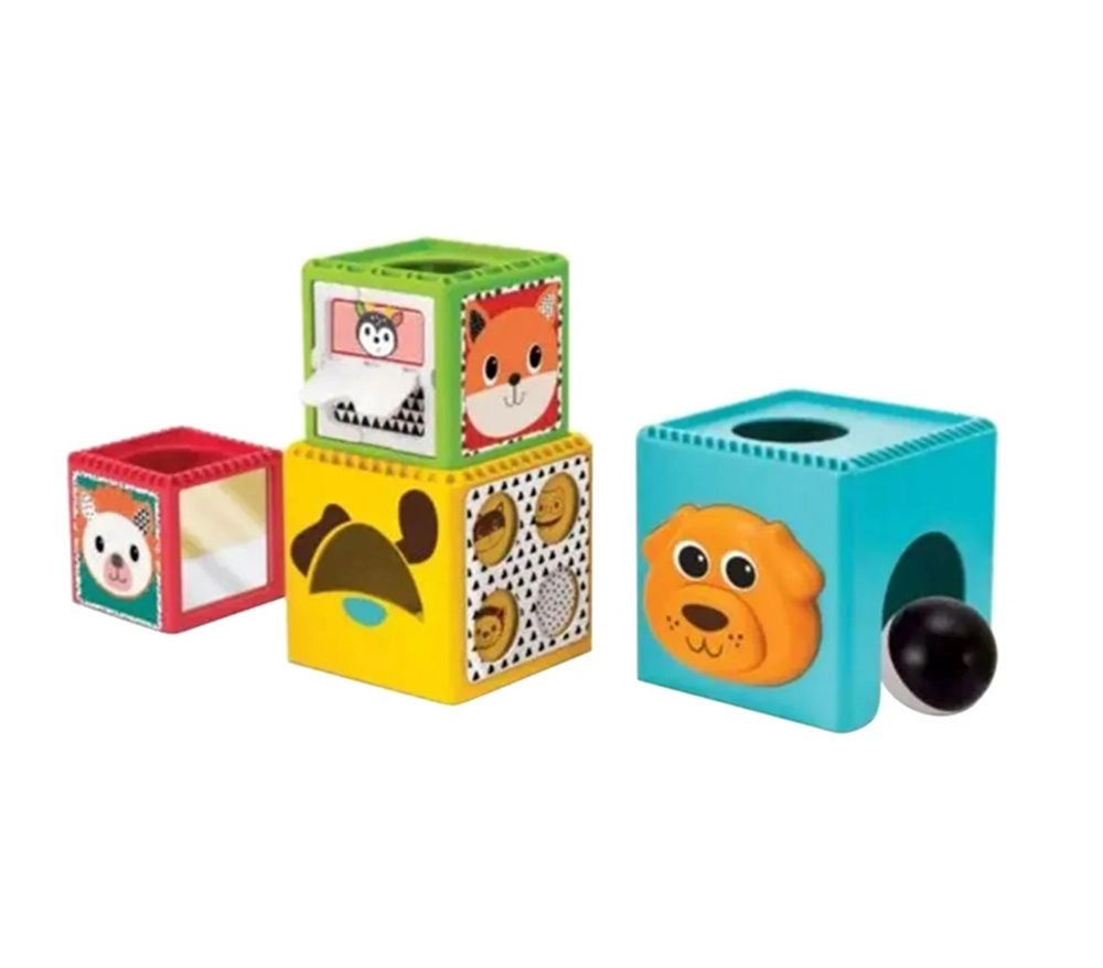 B kids Busy Baby Stackers - 9 months