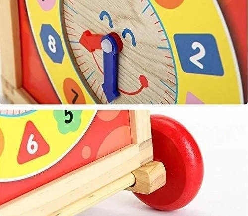 Enzo Wooden Baby Walker - 5-in-1 Activity Center