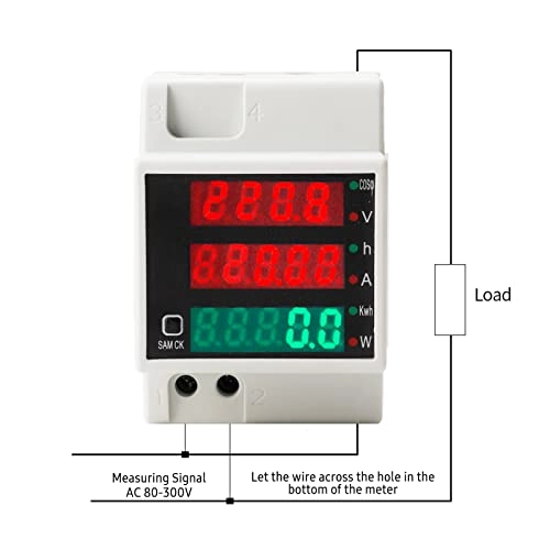 AC80-300V 100A Digital Energy Meter