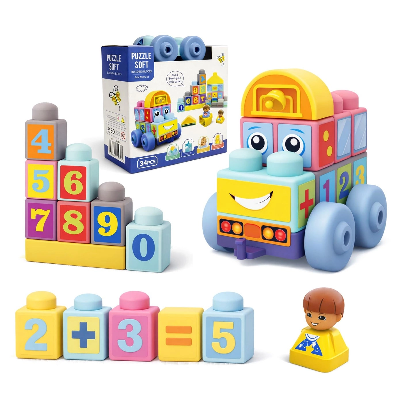 Baby Blocks - 34 pcs