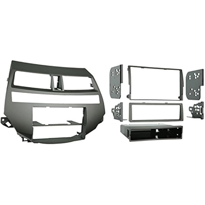 Metra SingleDouble Din Installation Kit - 20082009 Honda Accord Dual Zone Climate Control Taupe