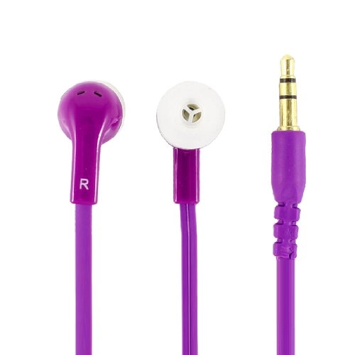 Universal Flat Type Cable In Ear Wired Earbud