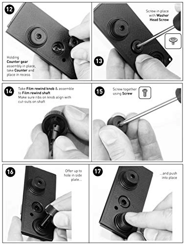 Twin Lens Reflex Camera - 35mm Black