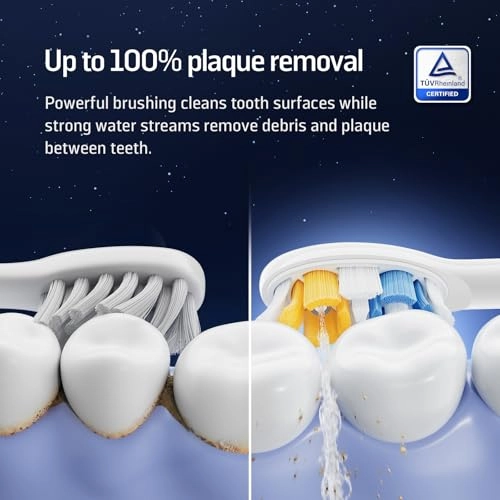 NEOS II - Electric Toothbrush Water Flosser Dark Violet Set