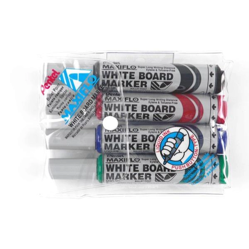 MaxiFlo Slim - Black Blue Green Red Chisel Tip