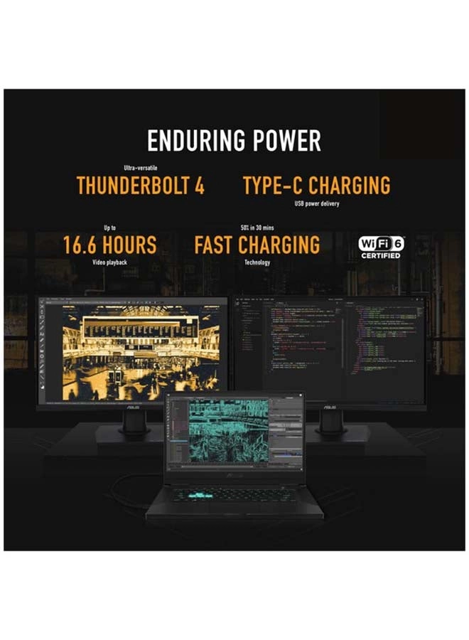 TUF Dash F15 FX516PC-HN558W - 15.6'' Core i5-11300H 8GB DDR4 512GB SSD