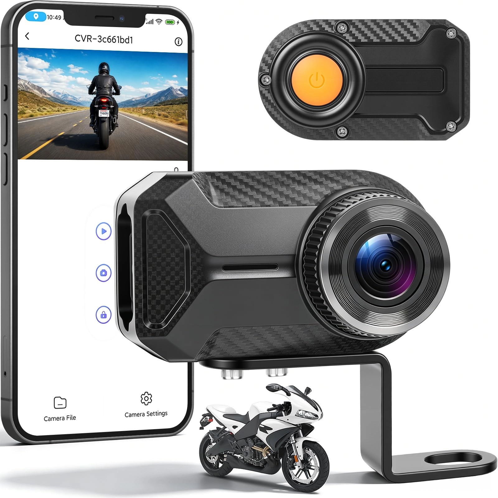 GOHHDL Mini Dashcam - 1080P HD
