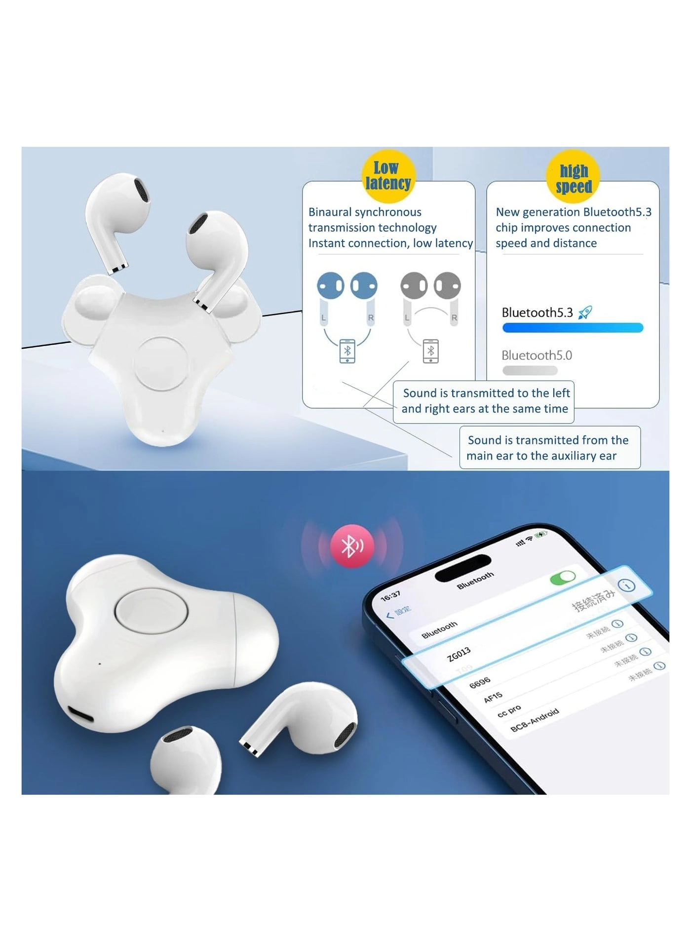 Single Earbud Wireless Earbud