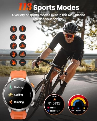 Military Smart Watch 52.5mm Aerospace aluminum and titanium