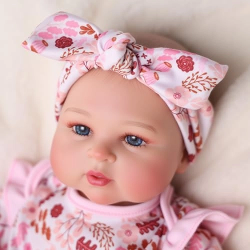 Abby Reborn Baby Doll - 17-inch Vinyl Cotton Ages 3+