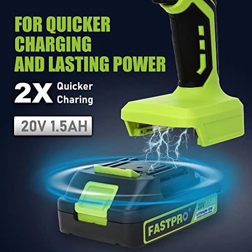 Drill Driver Set - 1.5 Amp Hours