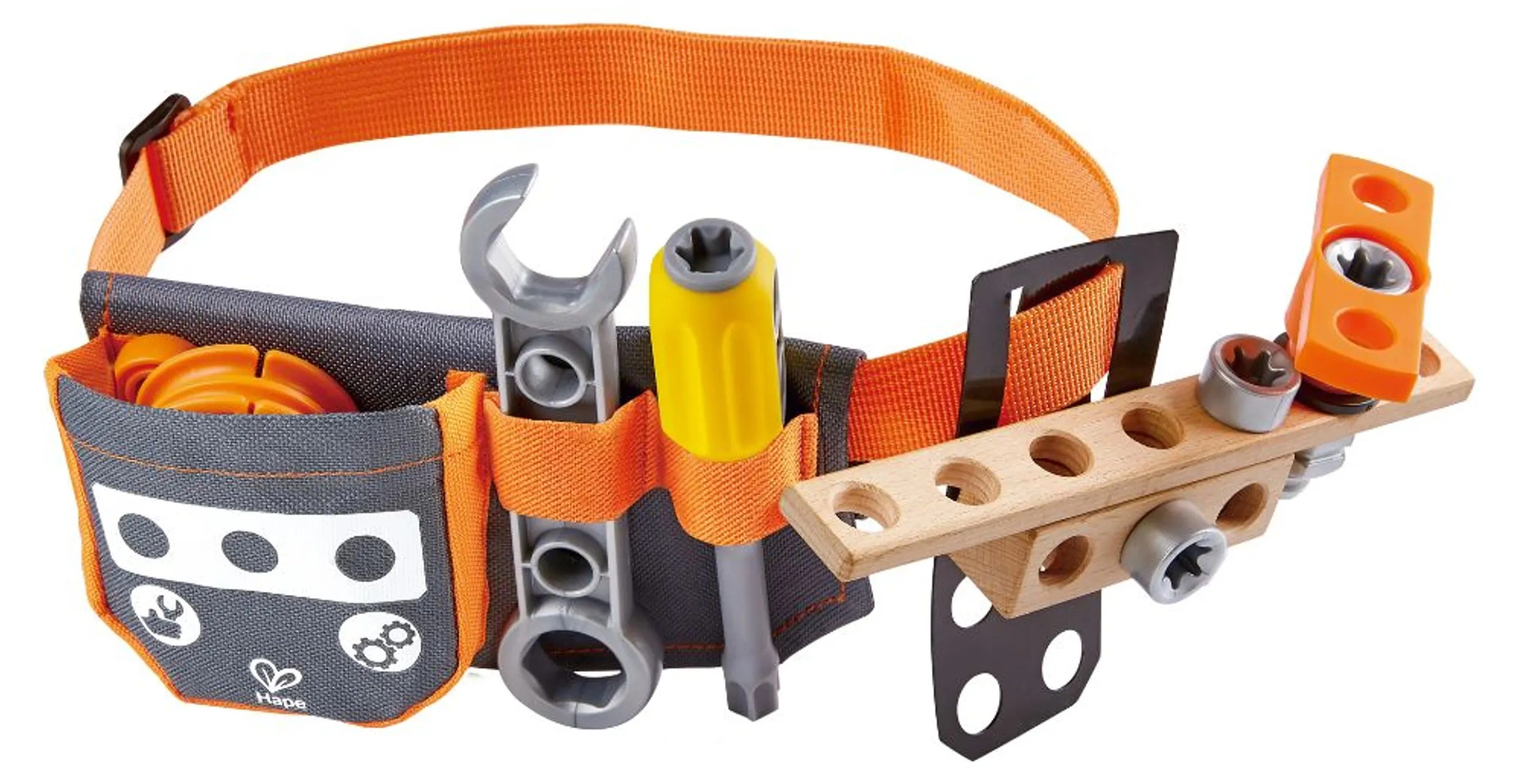 Hape Junior Inventor Scientific Tool Belt Set Engineering - 4 years+ 19 pieces