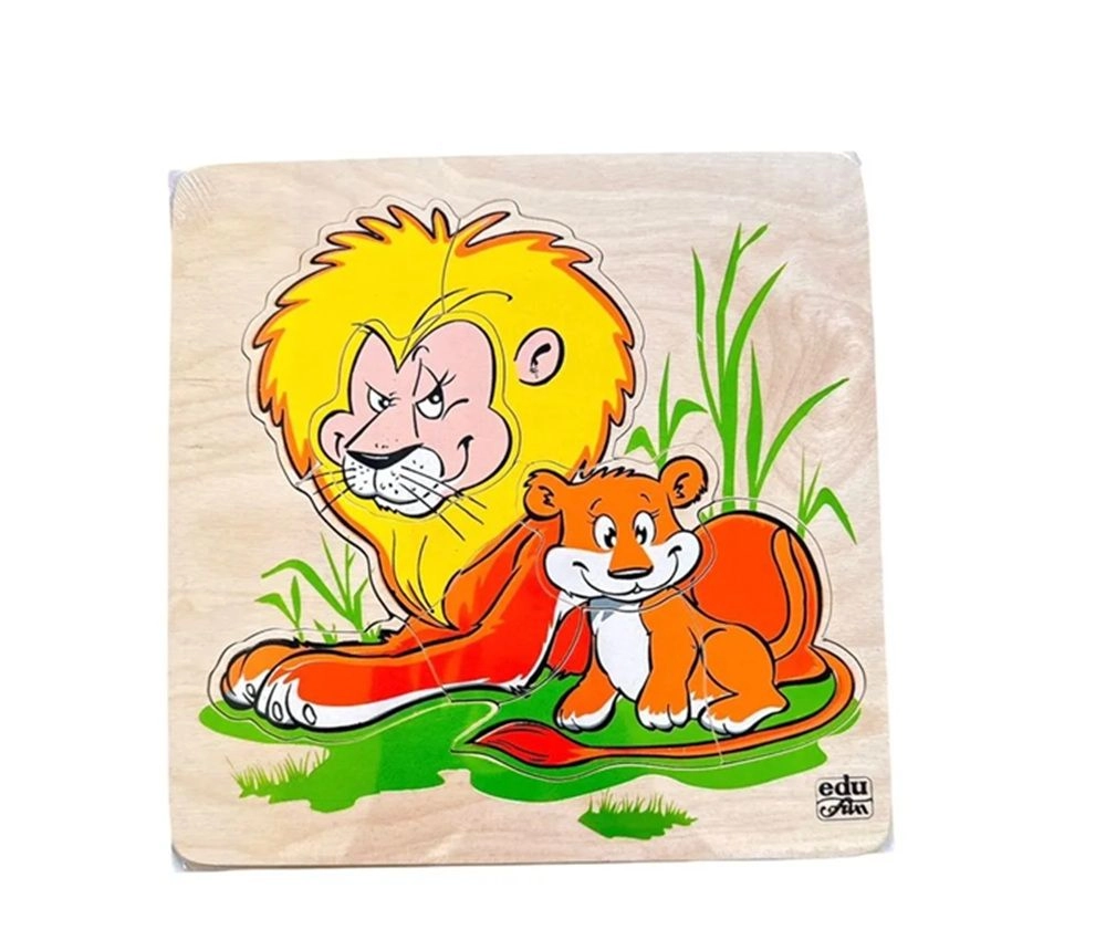 Animal And Baby Puzzle - 3 + 9pcs