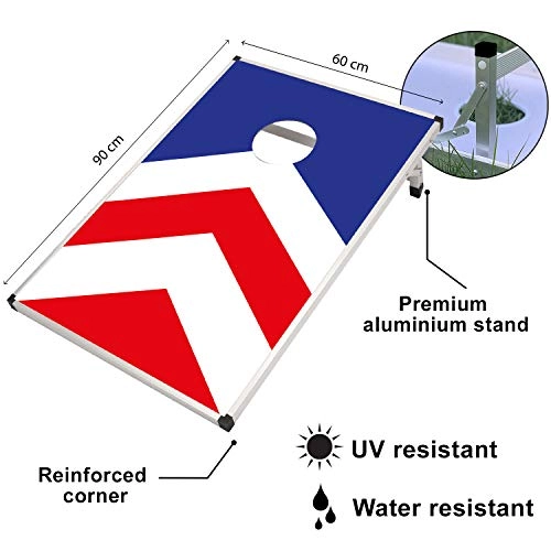 Cornhole - Complete Kit 2 boards 8 bags