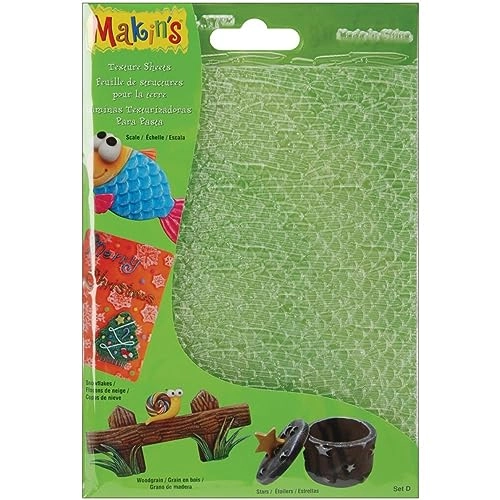 Clay Texture Sheets - 4/Pkg