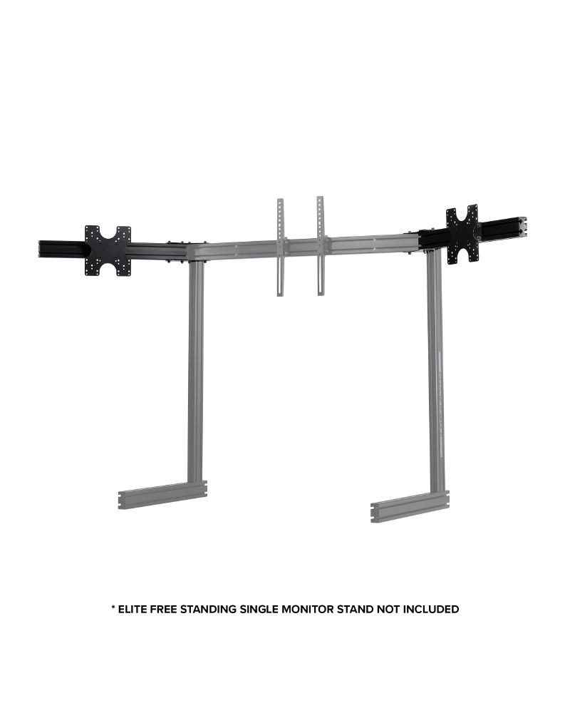 Elite Freestanding Complete Triple Monitor Stand