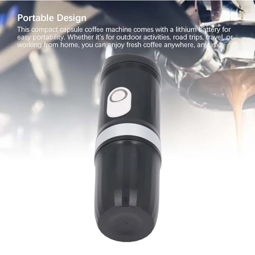 Mini Coffee Maker - Rechargeable 9600mAh