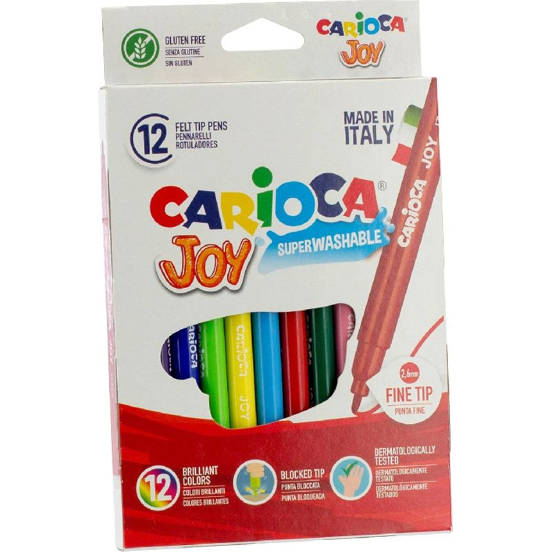 Carioca Felt-tip Marker - 24 Pieces