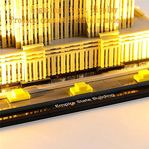 LED Light Kit for Architecture Empire State Building for LEGO Architecture Empire State Building 21046