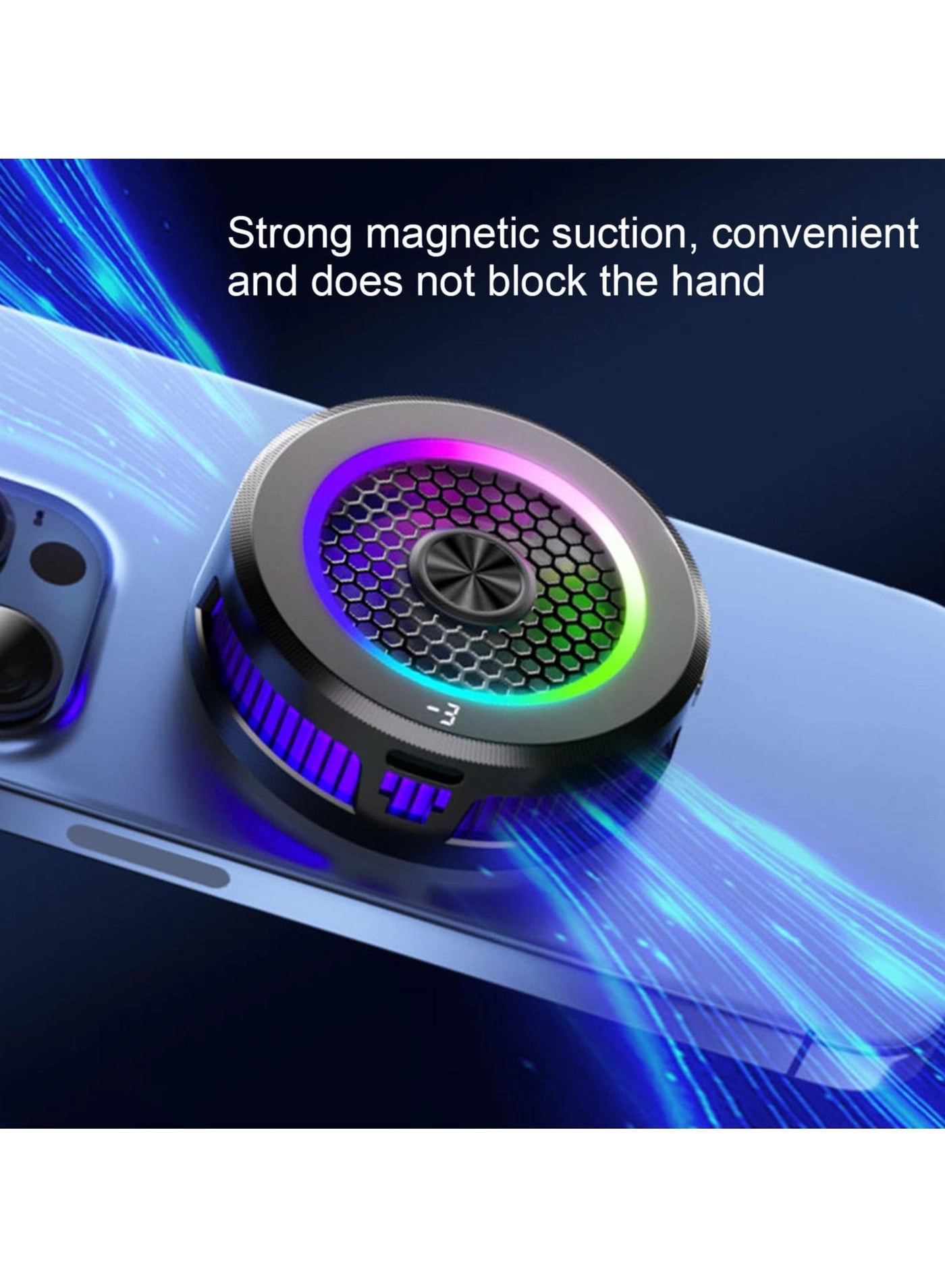 Phone Cooler - Magnetic RGB Semiconductor Cooling